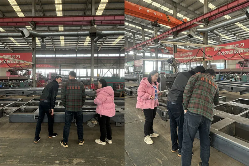 Notre client est venu à notre siège social du Shandong et a eu une négociation détaillée en face à face avec l'équipe professionnelle