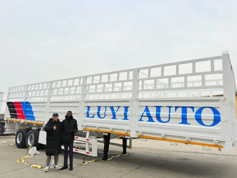 Les semi-remorques à plat Luyi autorisent les ambitions des infrastructures de la Tanzanie