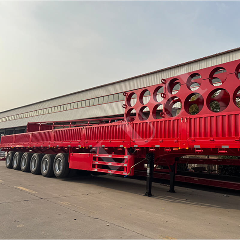 Adaptation précise des exigences : semi-remorque Luyi à 3 essieux de 15,5 mètres livrée à un client libérien