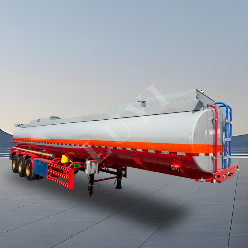 Semi-remorque citerne à 3 essieux, 30 à 45 mètres cubes, personnalisable