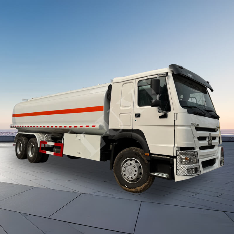 Semi-remorque citerne d'huile en acier au carbone à 3 essieux de 45 000 litres