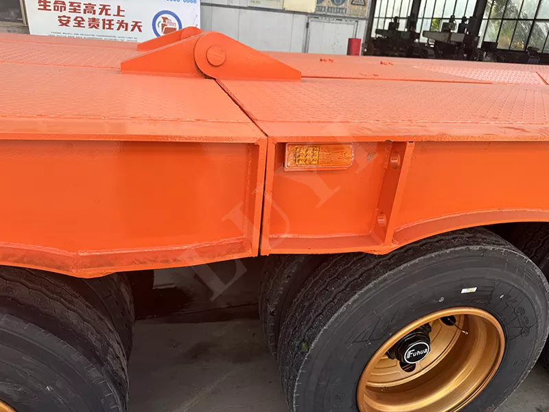 5-axle Detachable Goose-warp Low-bed Semi-Trailer