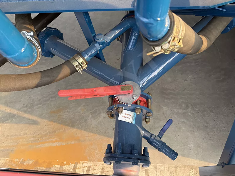 48 Cubic Meter Vertical Powder Tank Semi-Trailer